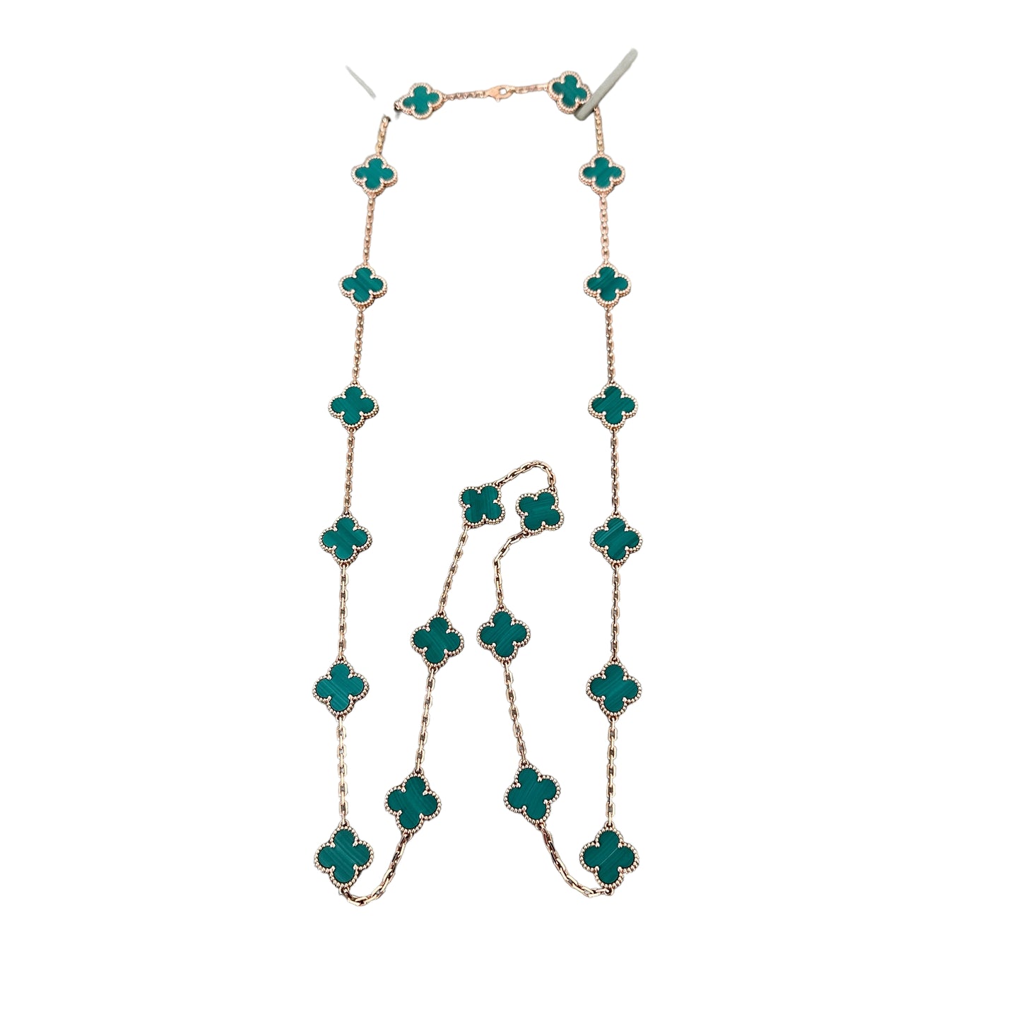 Vintage Alhambra long necklace, 20 motifs