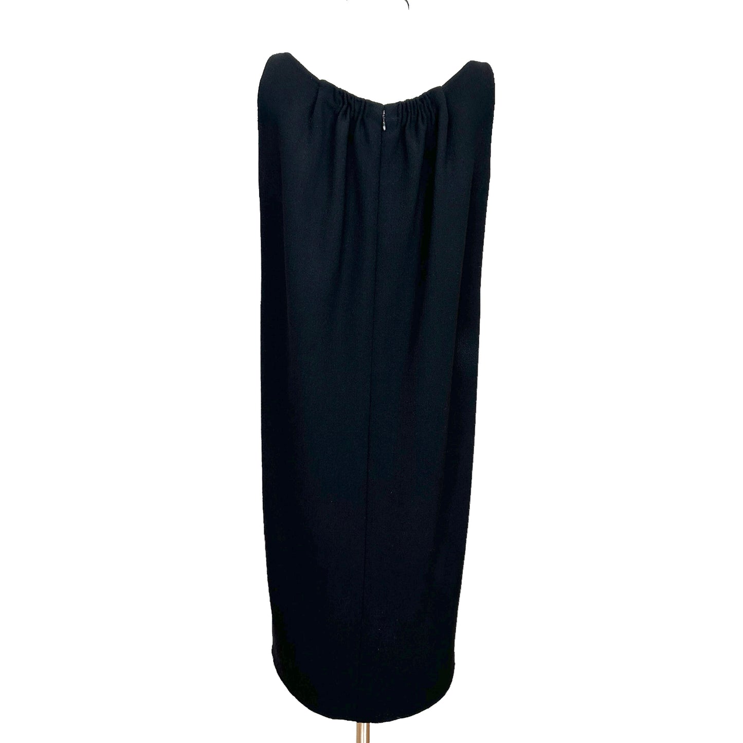 Black Sleeveless Dress - L