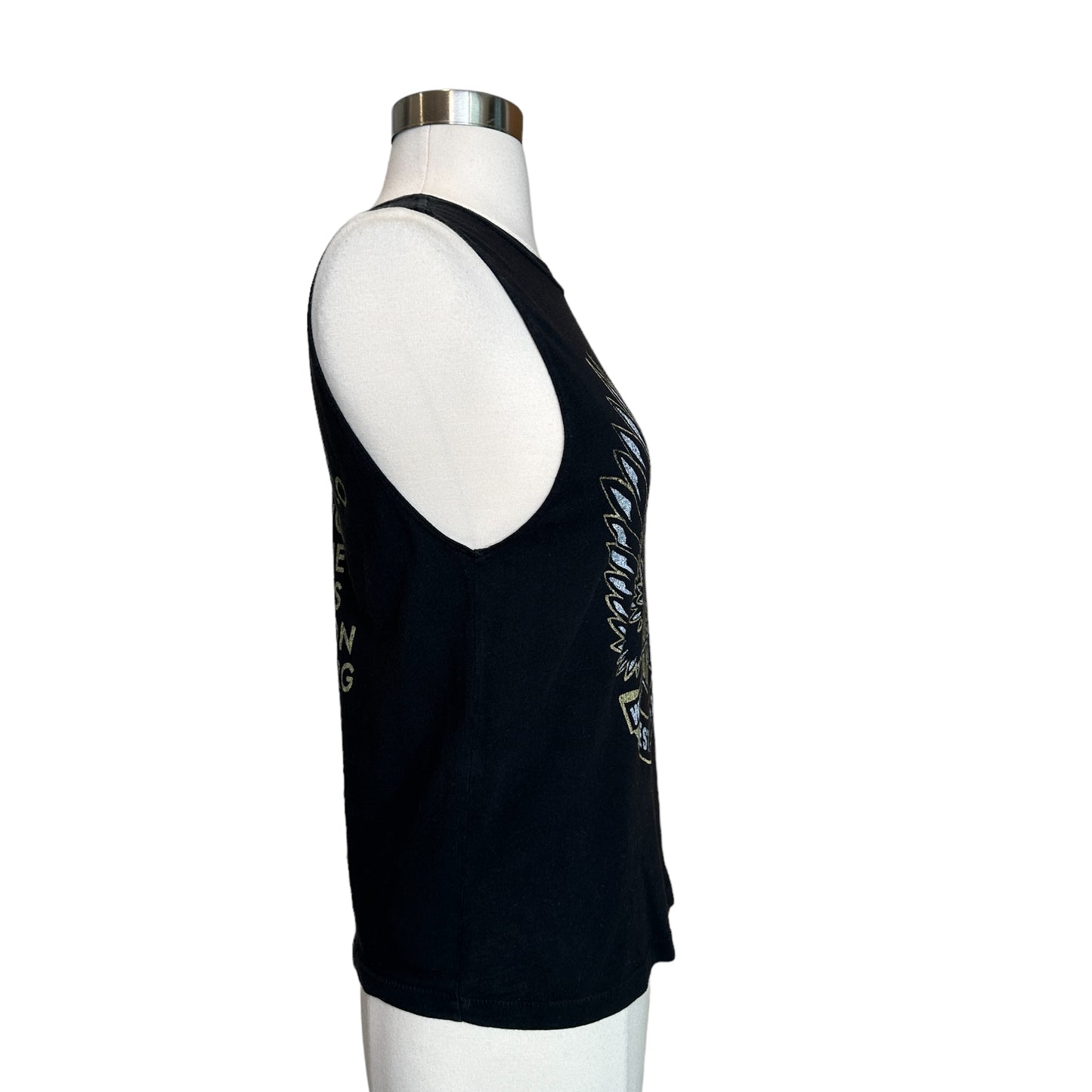 Logo Black Tank Top - XS