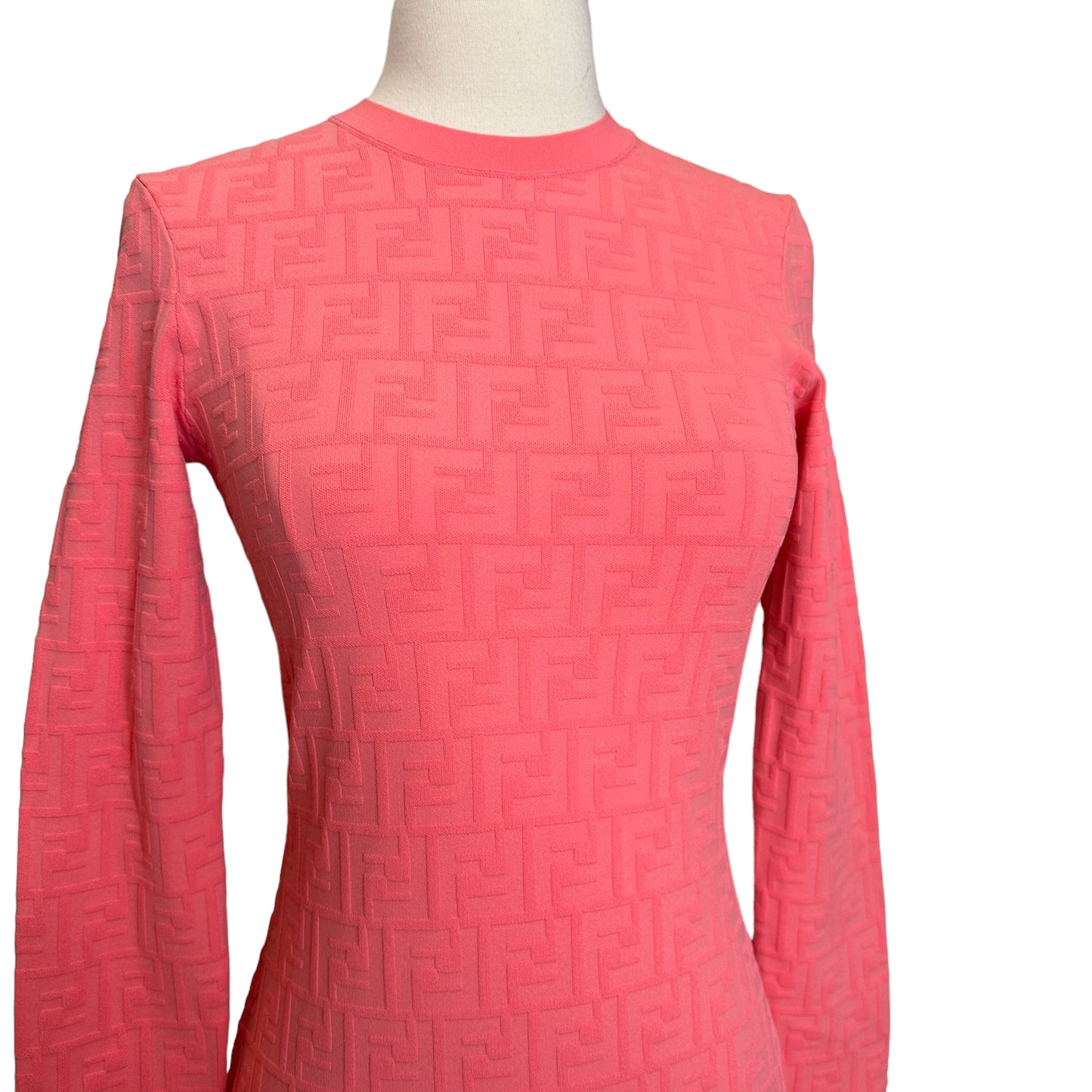 Logo Printed Dress - M No