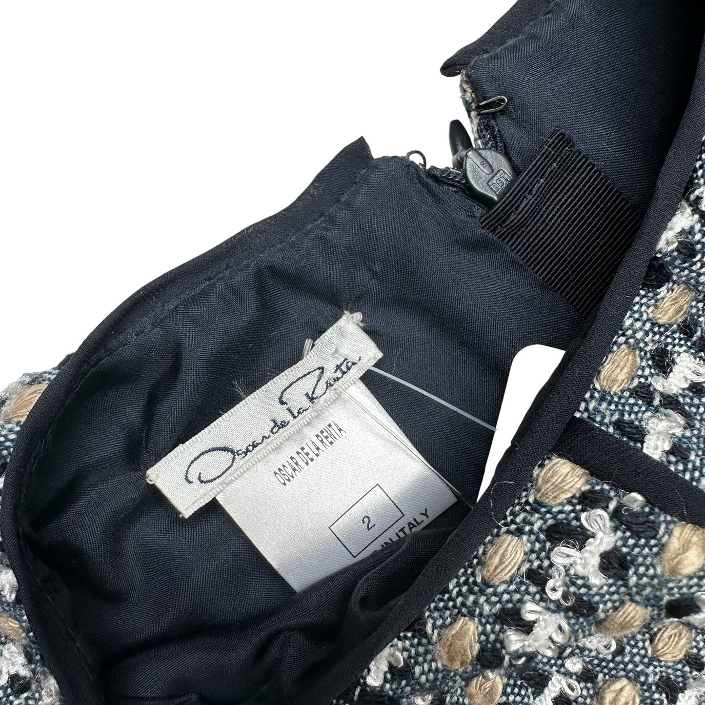 Black & White Tweed Dress - 2