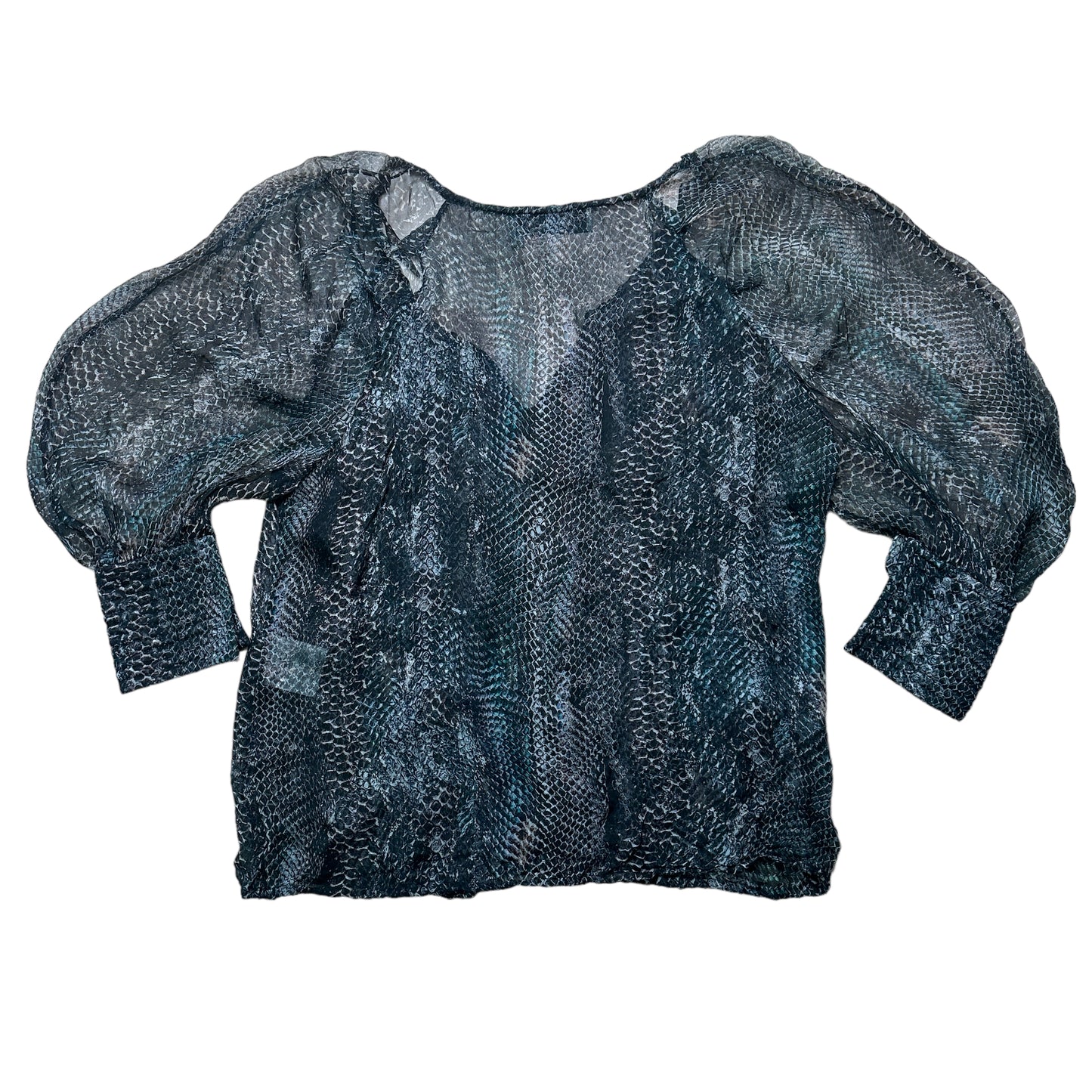 Vintage Silk Blouse - S
