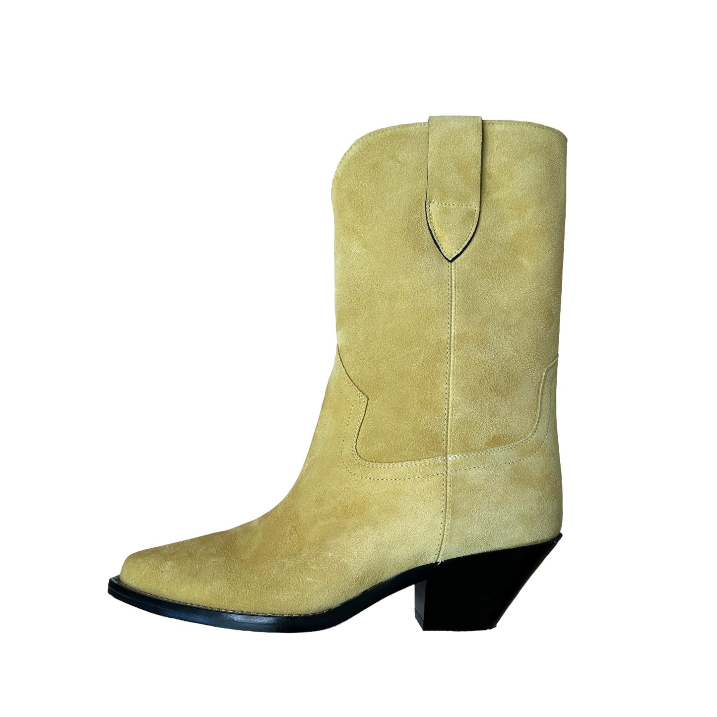 Suede Cowboy Boots - 8