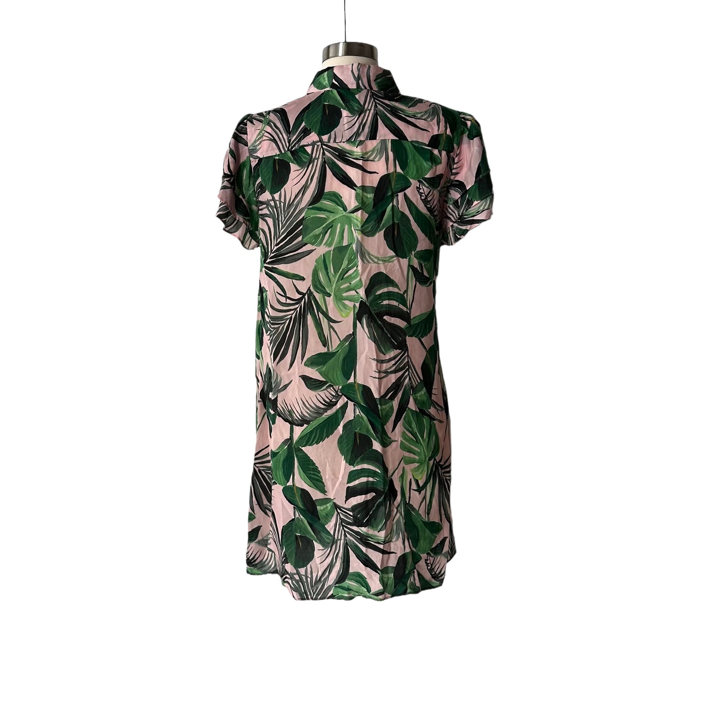 Floral Pink Dress - M
