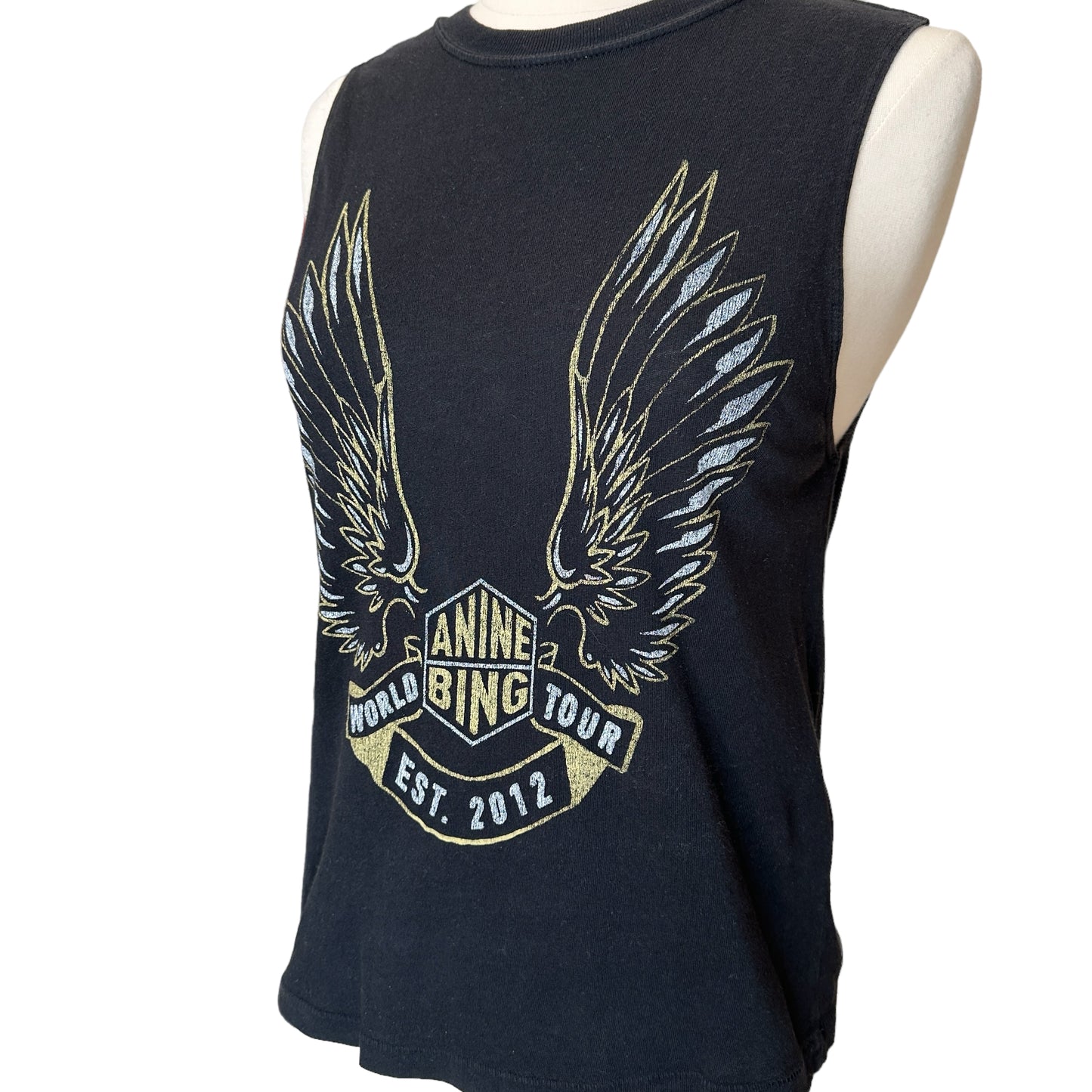 Logo Black Tank Top - XS