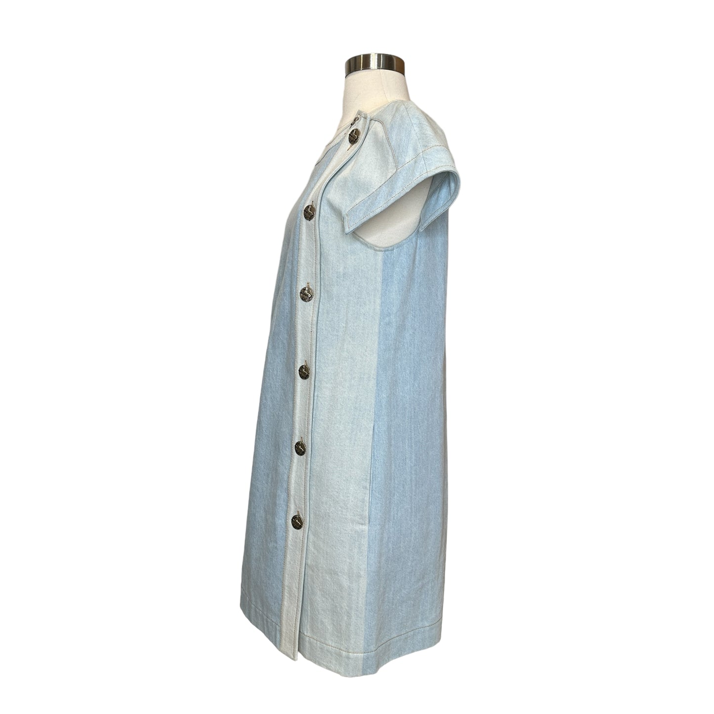 Short Denim Dress - S