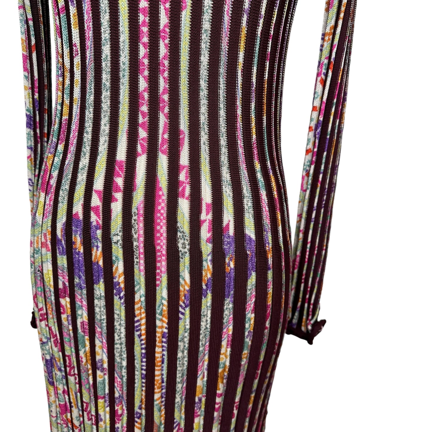 Printed Midi Dress - M