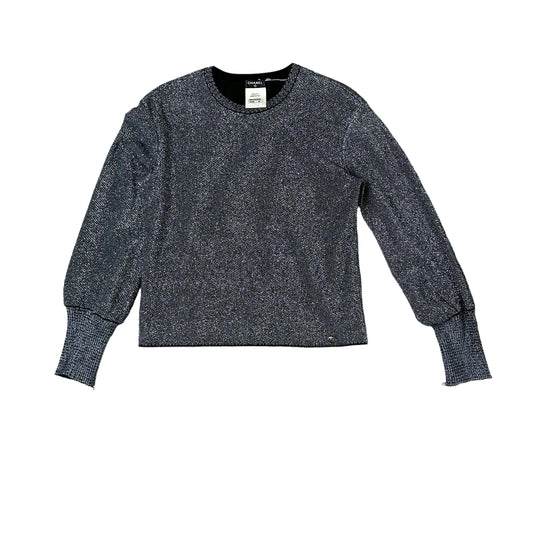 Metallic Silver Sweater - S