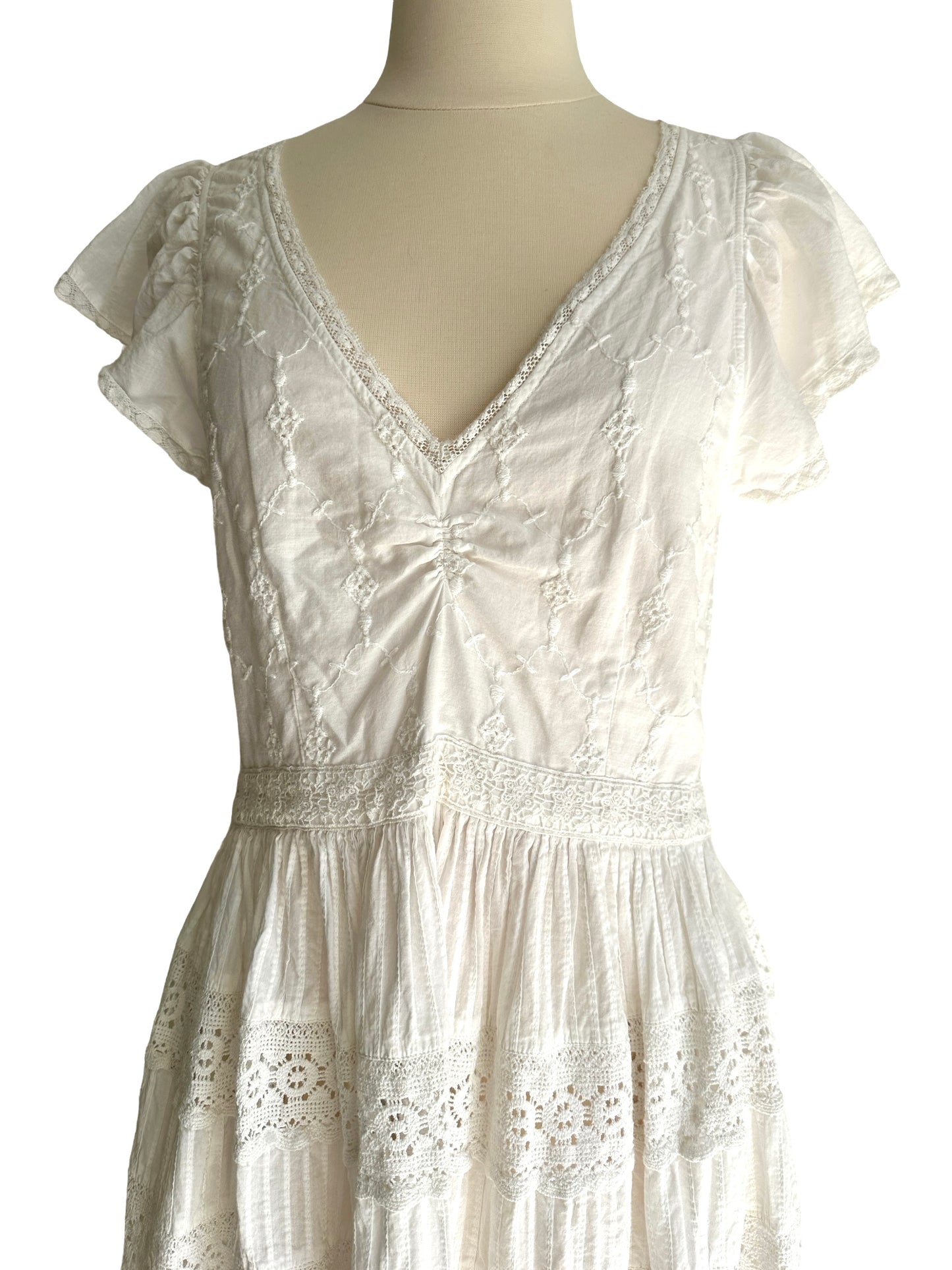 White Long Dress - 8