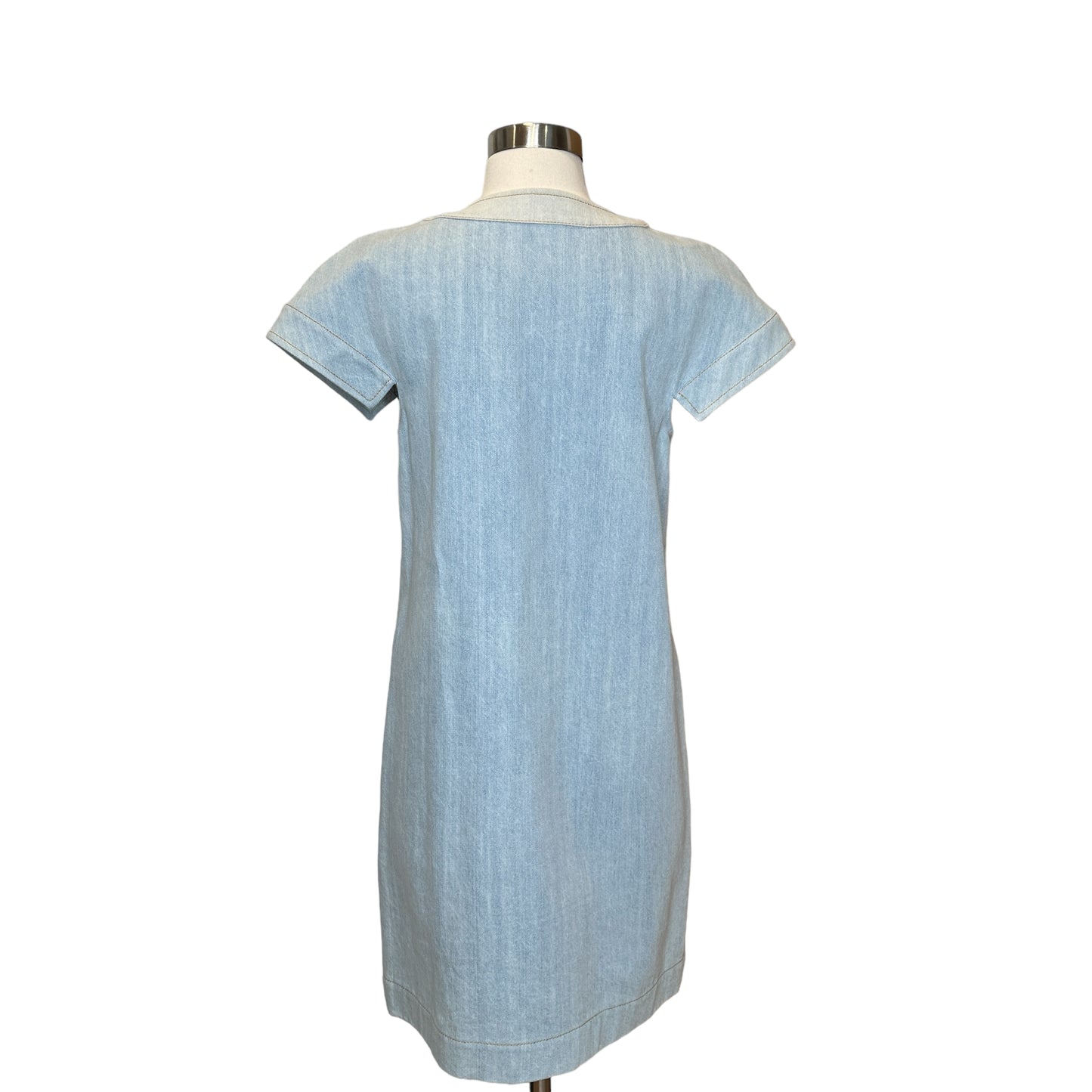 Short Denim Dress - S