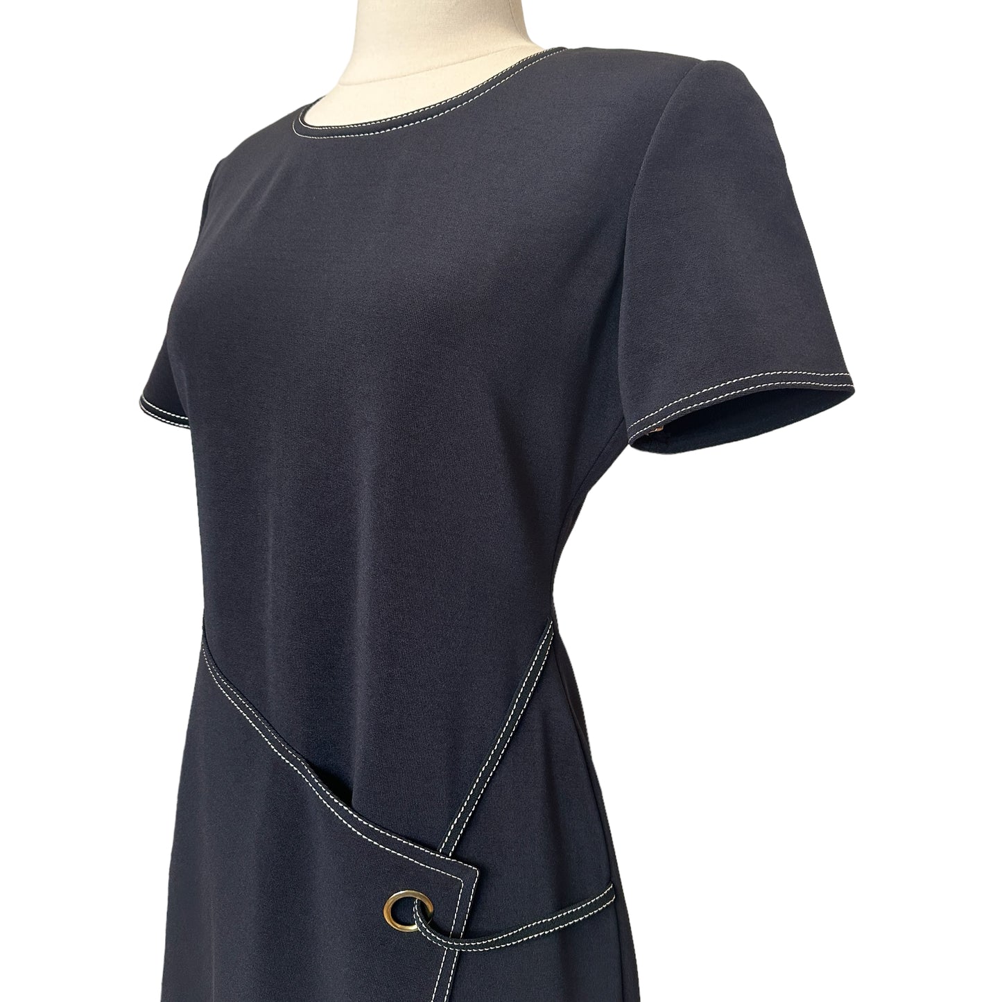 Vintage Black Dress - M