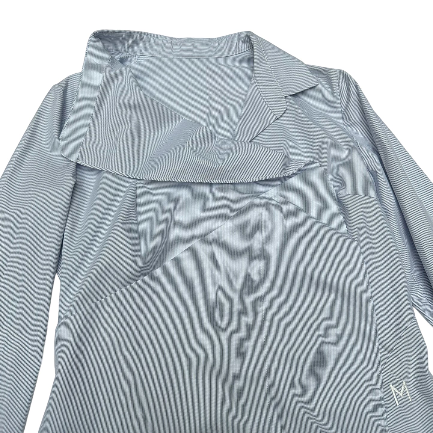 Light Blue Asymmetrical Shirt - M