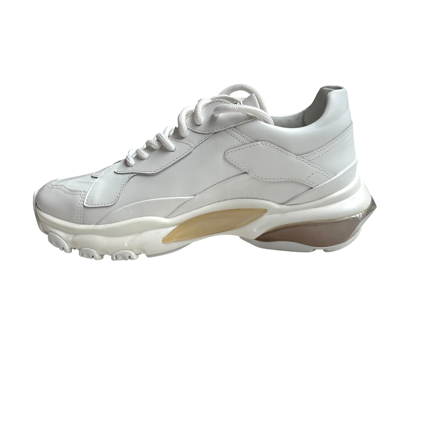 White Logo Chunky Sneakers - 8