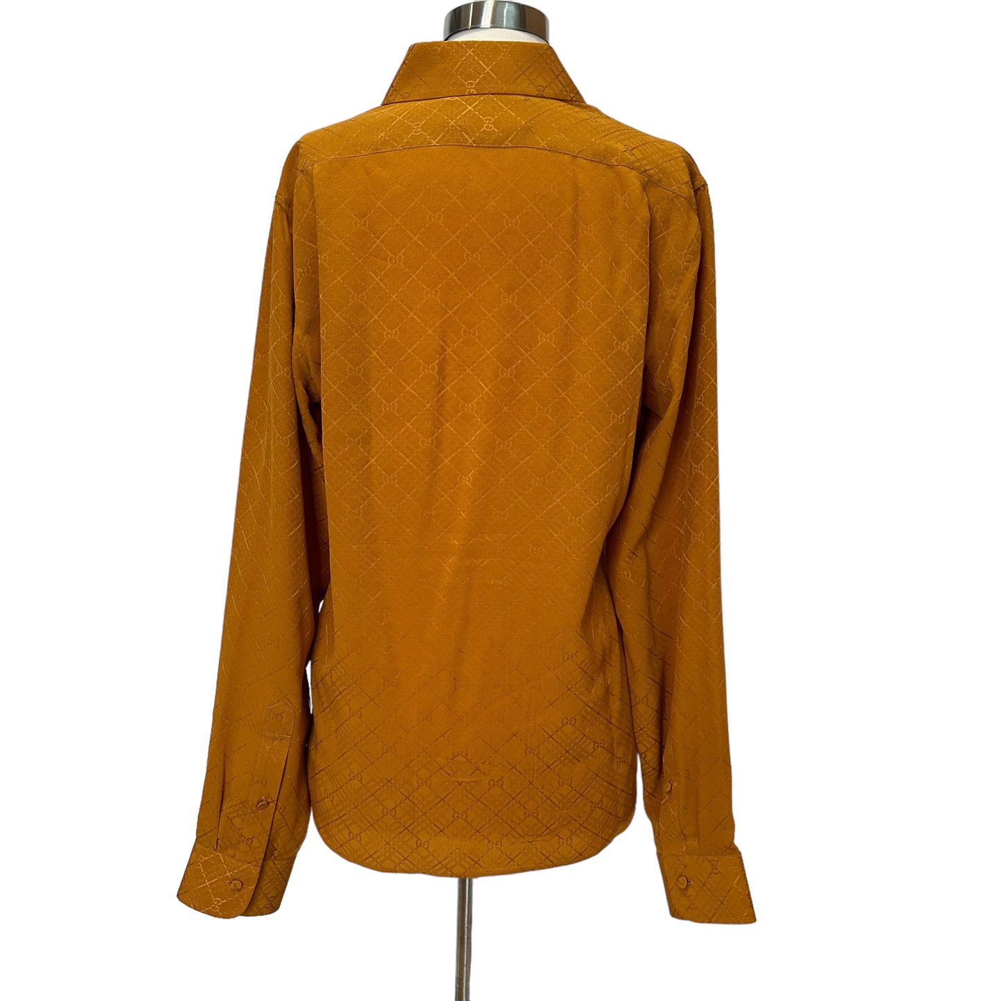 GG Logo 2020 Silk Shirt - L