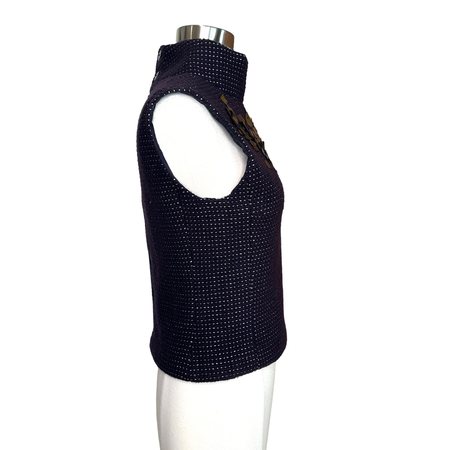 Sequins Purple Top - S