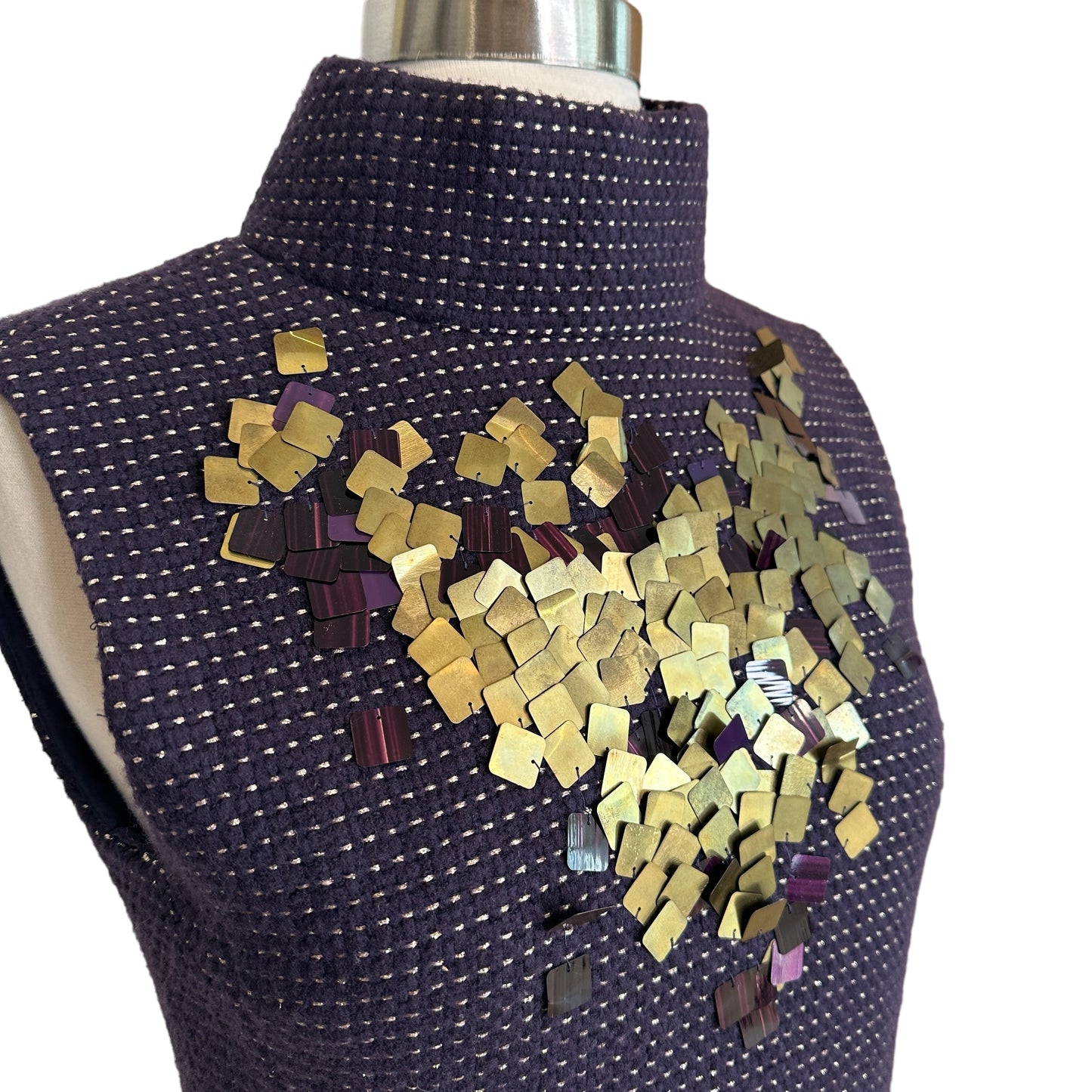 Sequins Purple Top - S