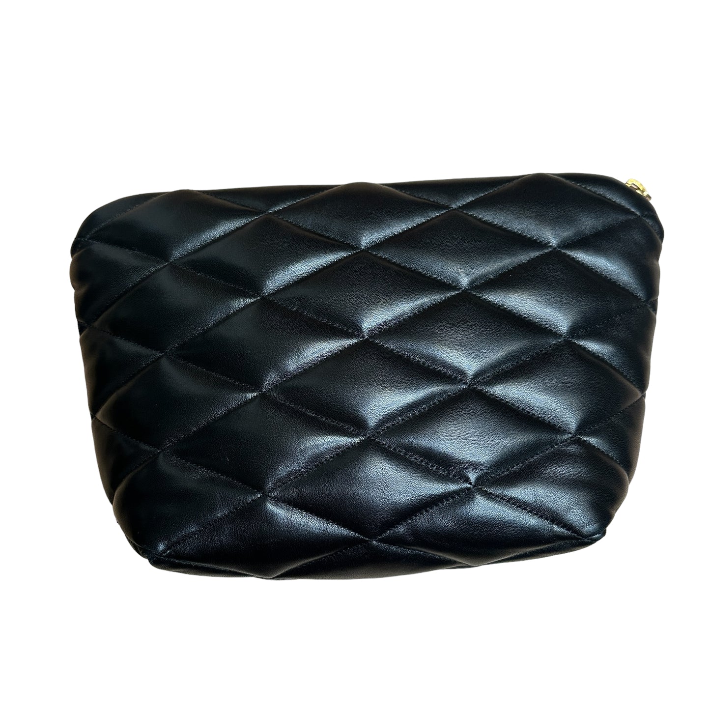 Black Padded Day Clutch