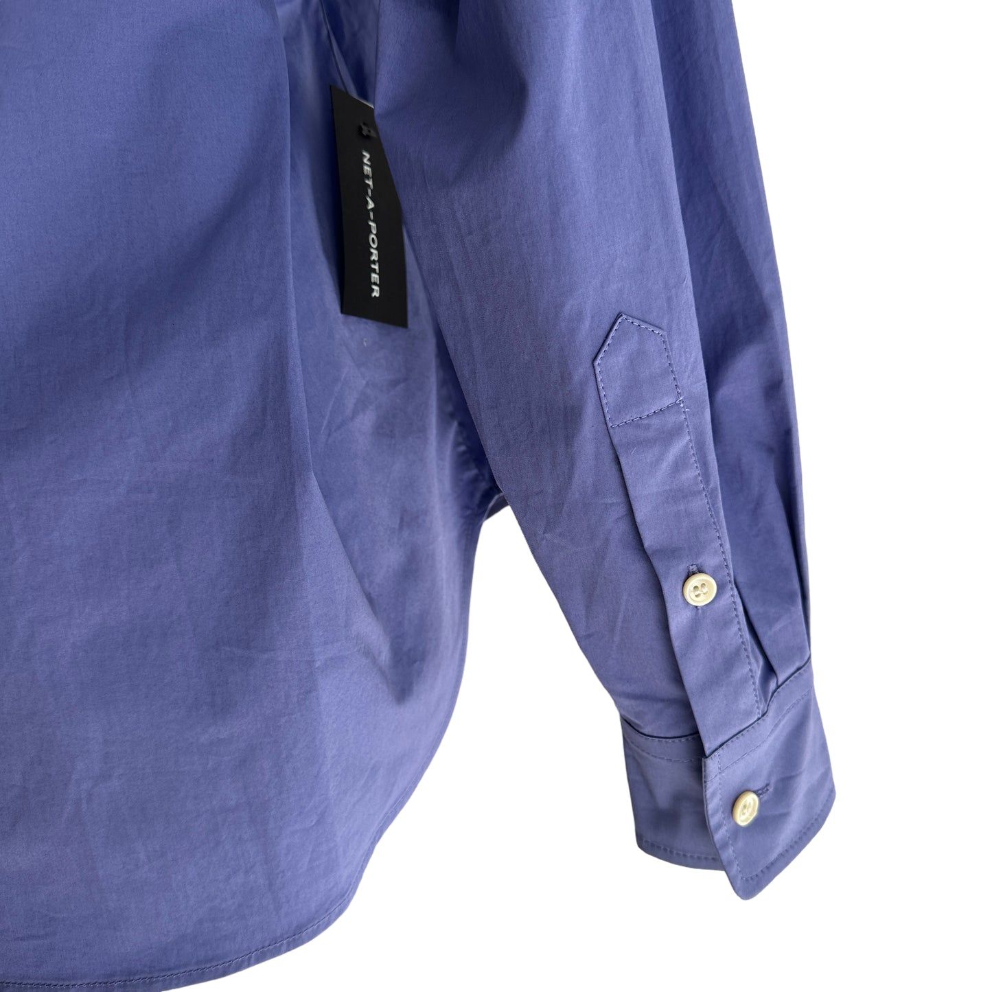 Blue Structured Shirt - S