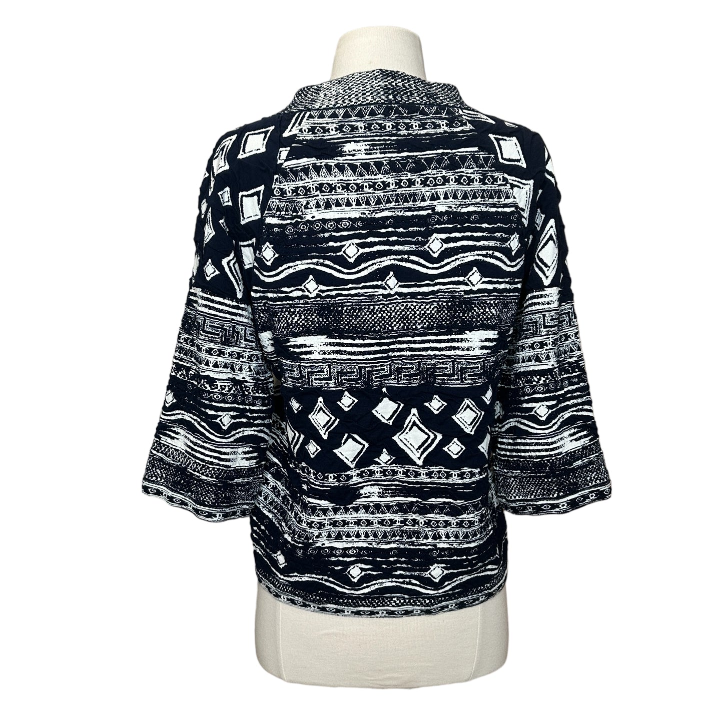 Navy & White Logo Top - S