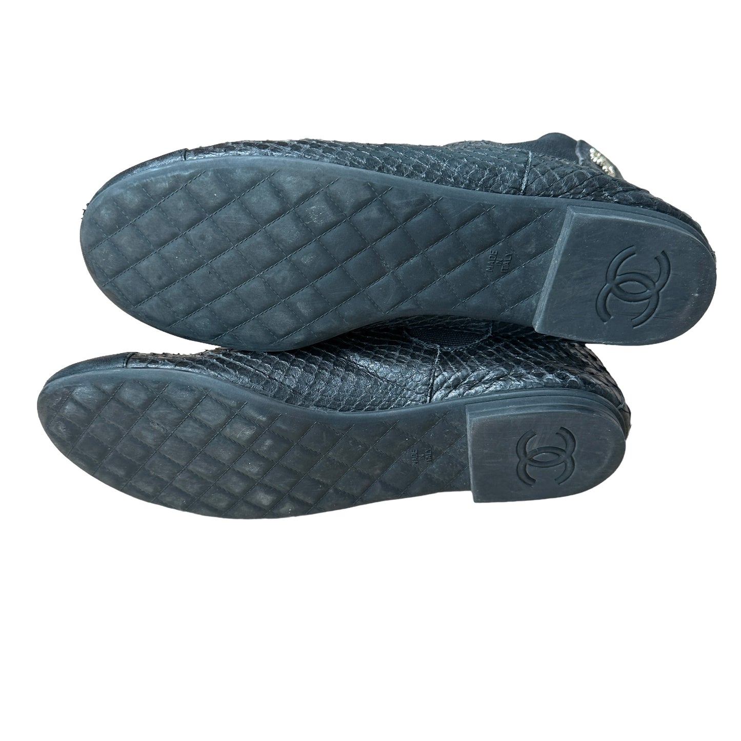 Python Logo Low Boots - 8