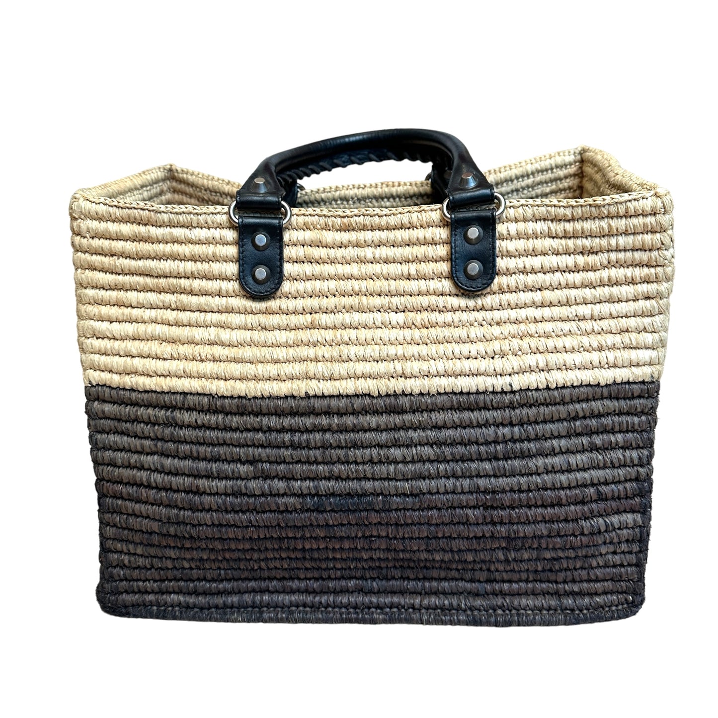 Square Raffia City Basket