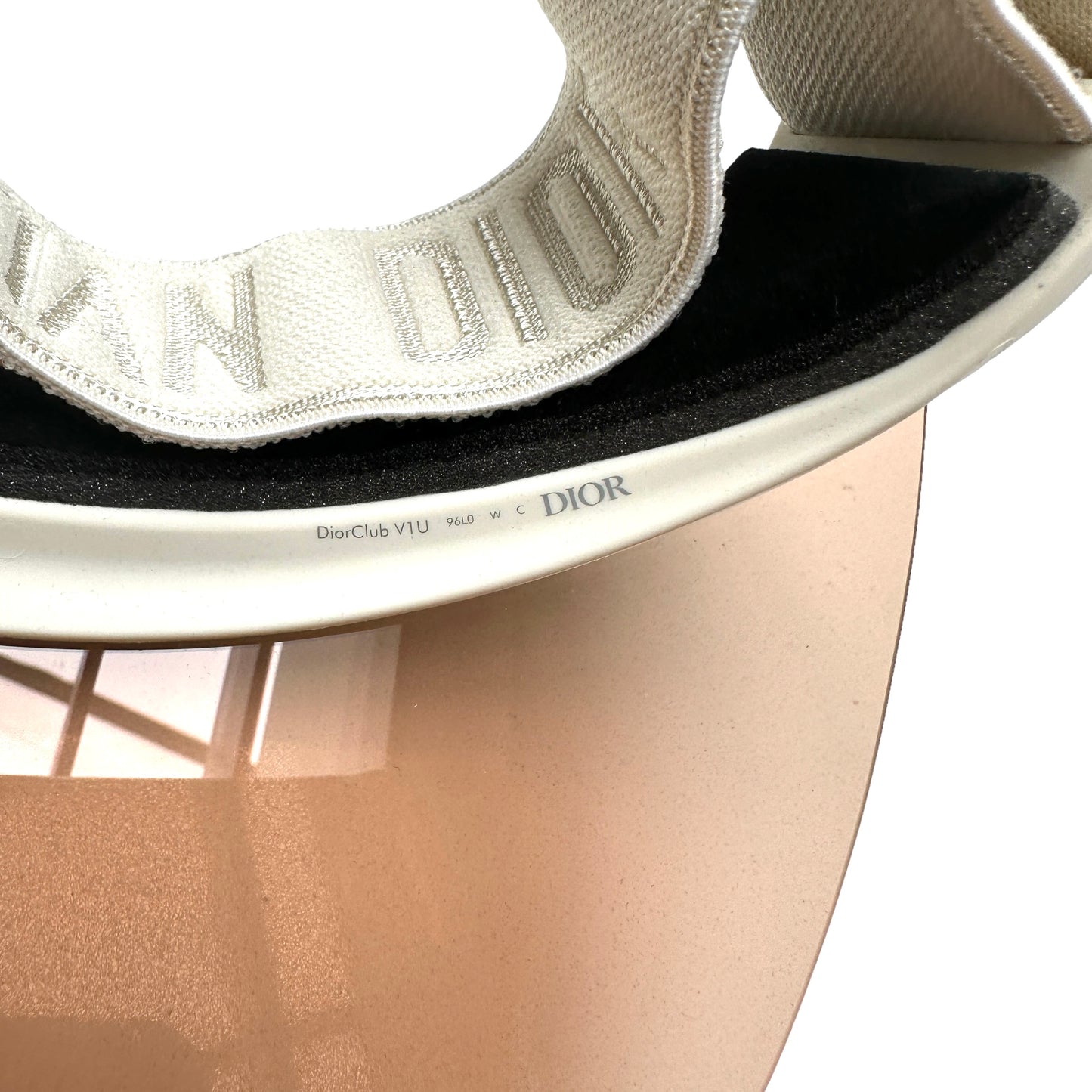 Pink Logo Visor