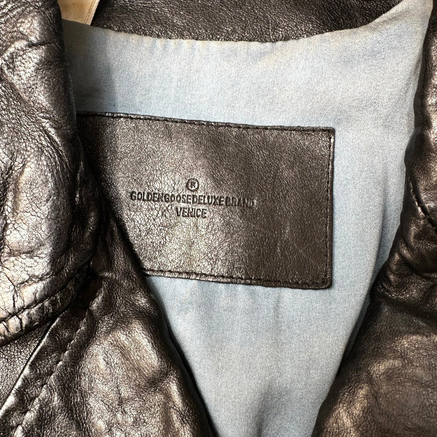Moto Leather Jacket - XS