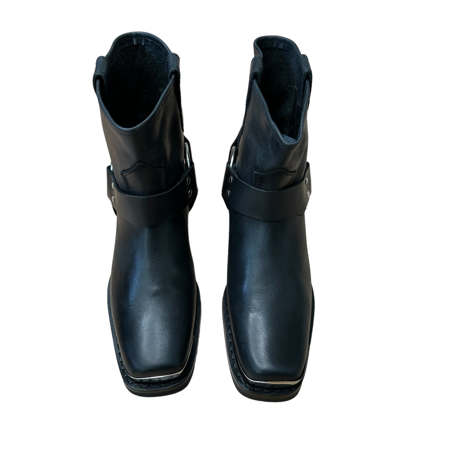 Black Moto Boots - 7