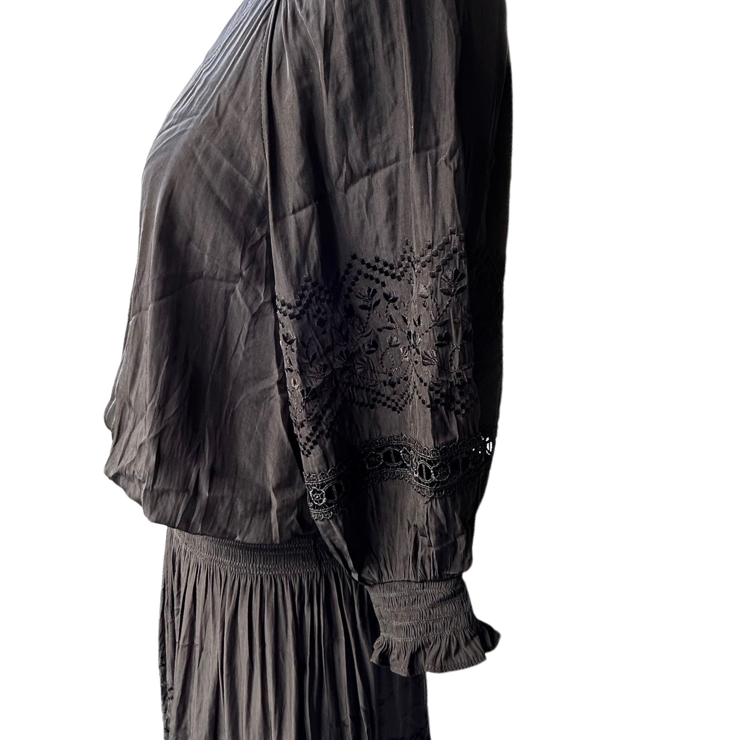 Black Laced Dress - S
