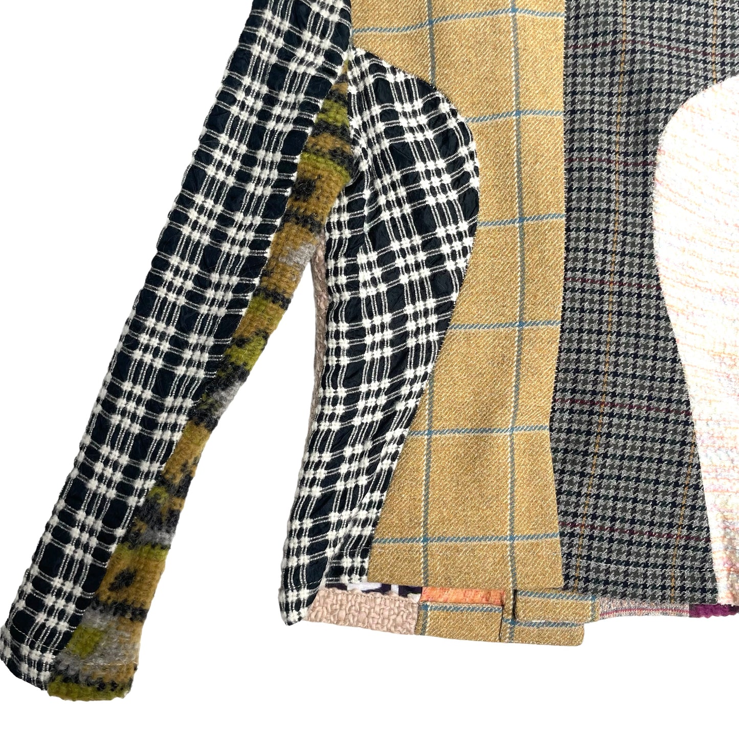 Multicolor Patchwork Jacket M