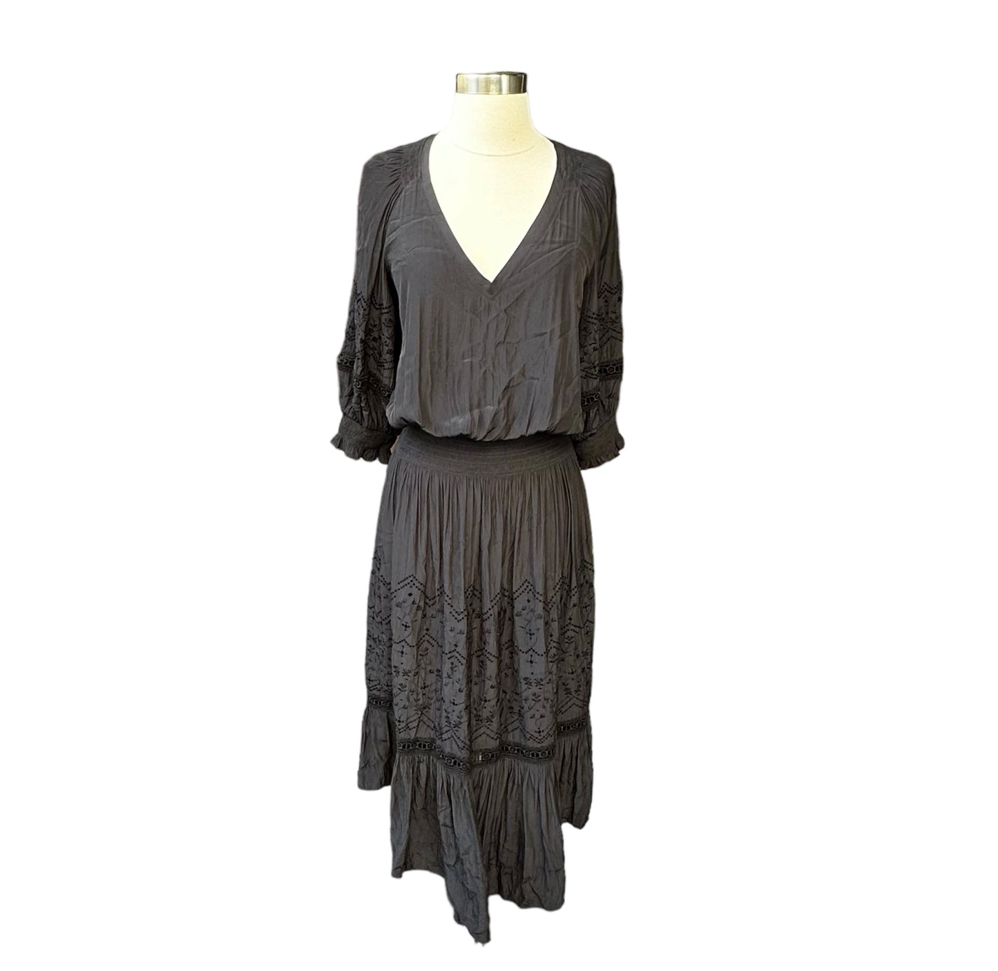 Black Laced Dress - S