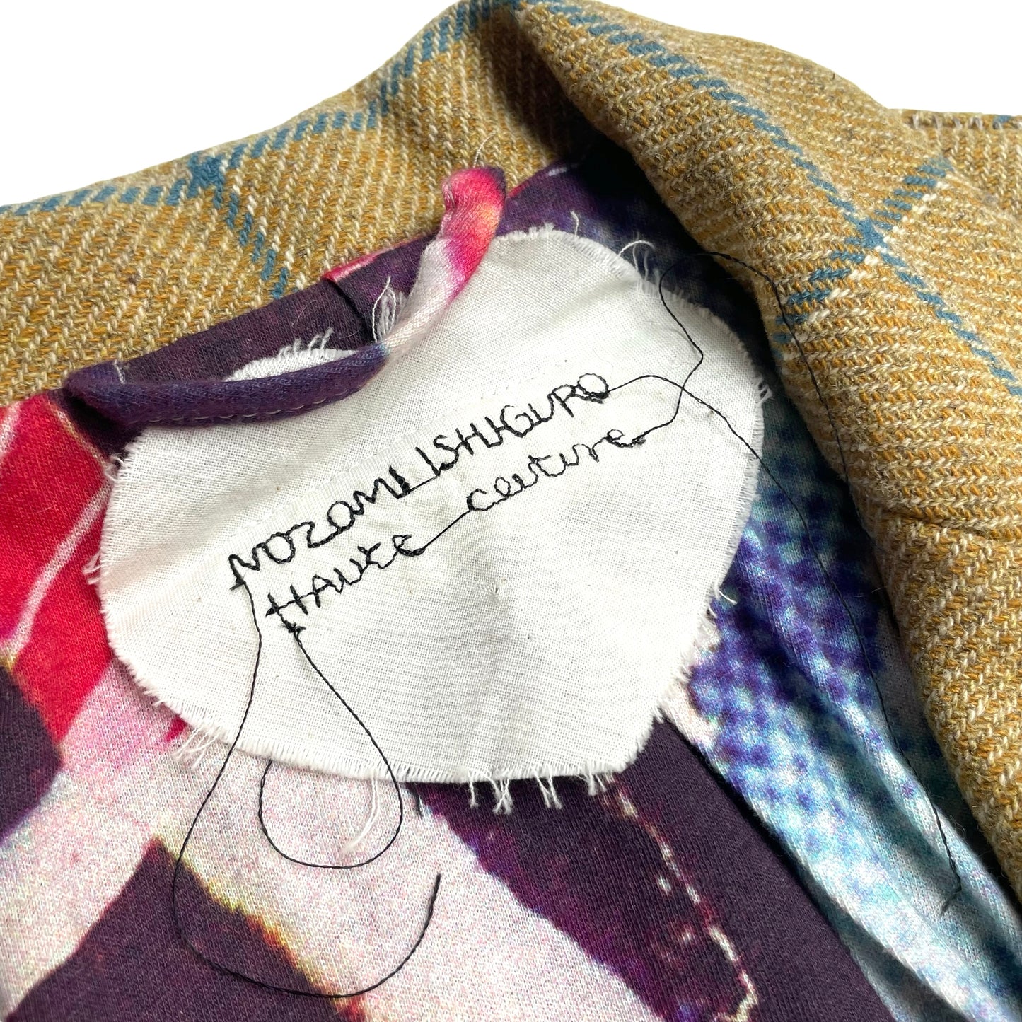 Multicolor Patchwork Jacket M