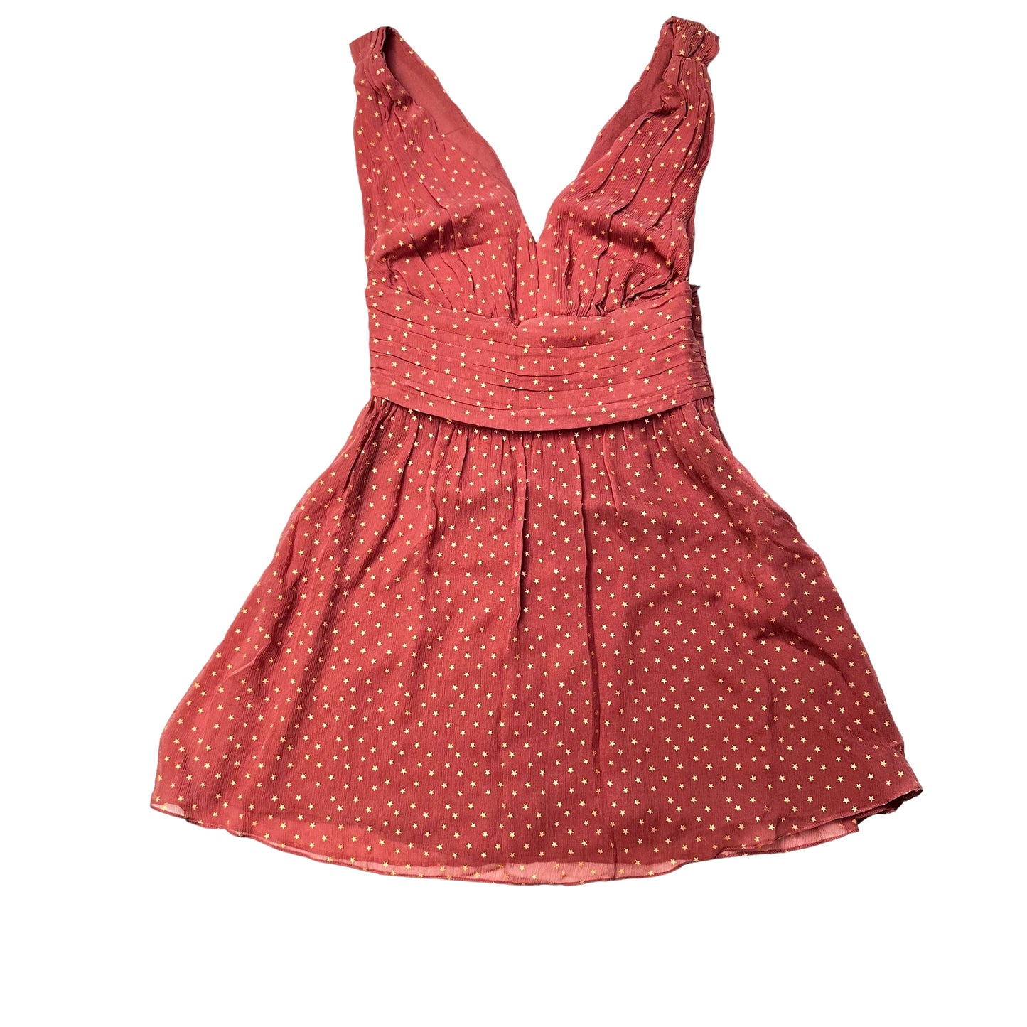 Pink Silk Dress - M