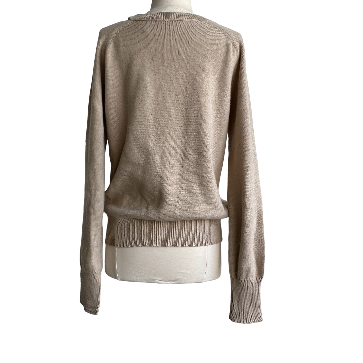 Cream Cashmere Sweater - XS