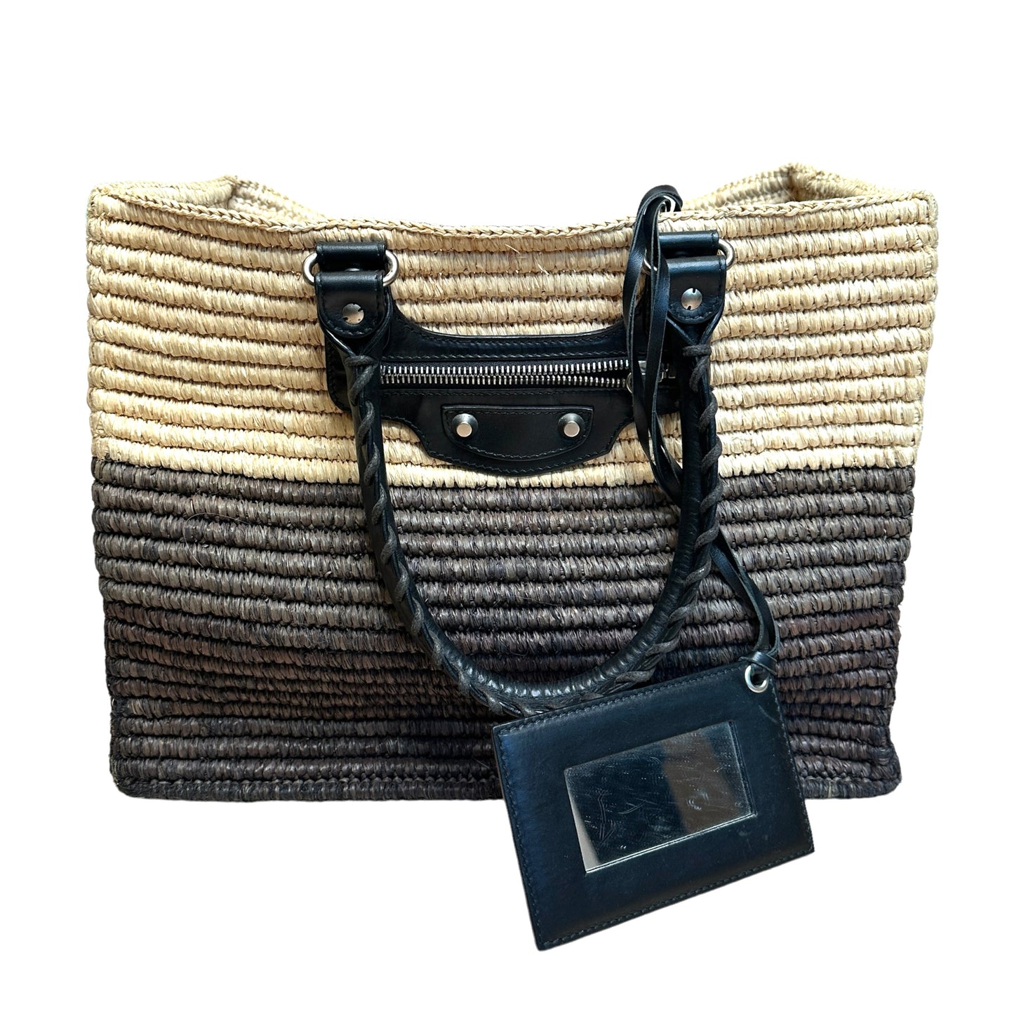 Square Raffia City Basket