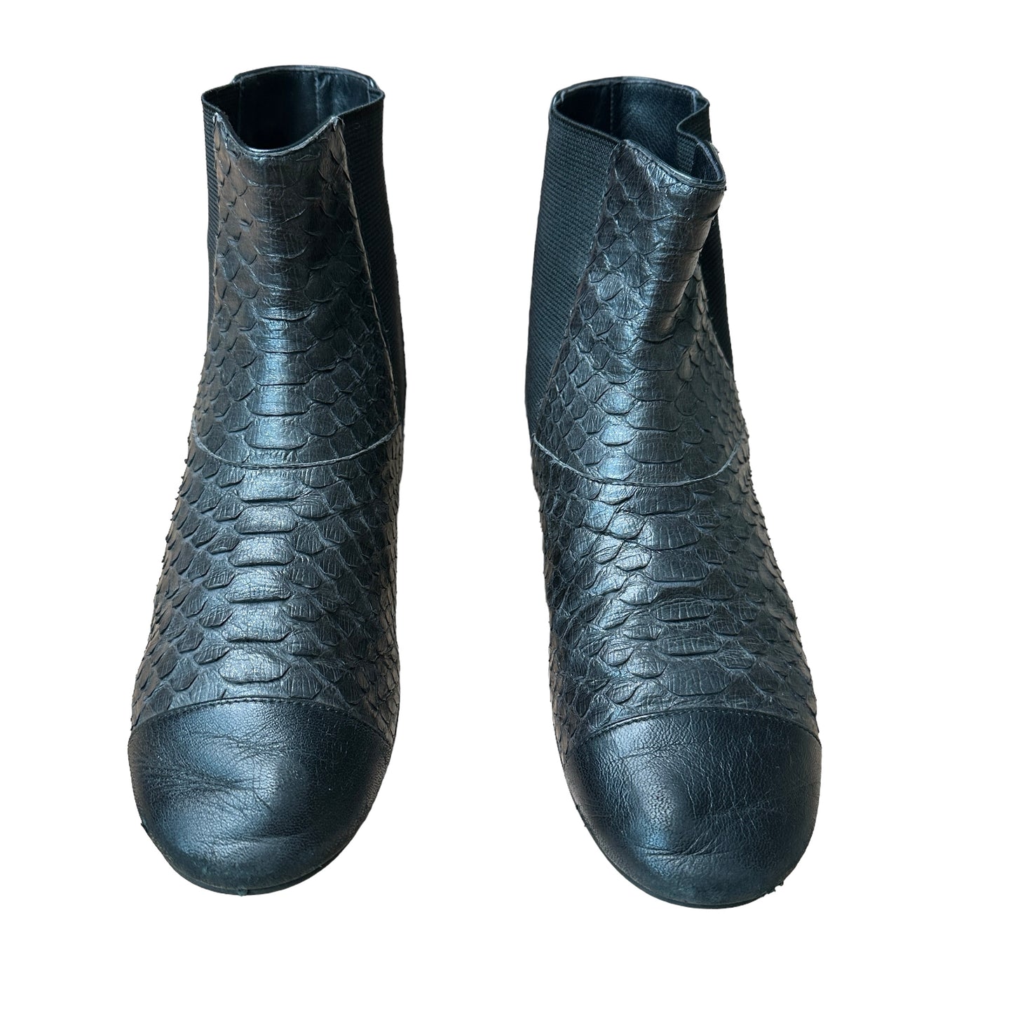 Python Logo Low Boots - 8