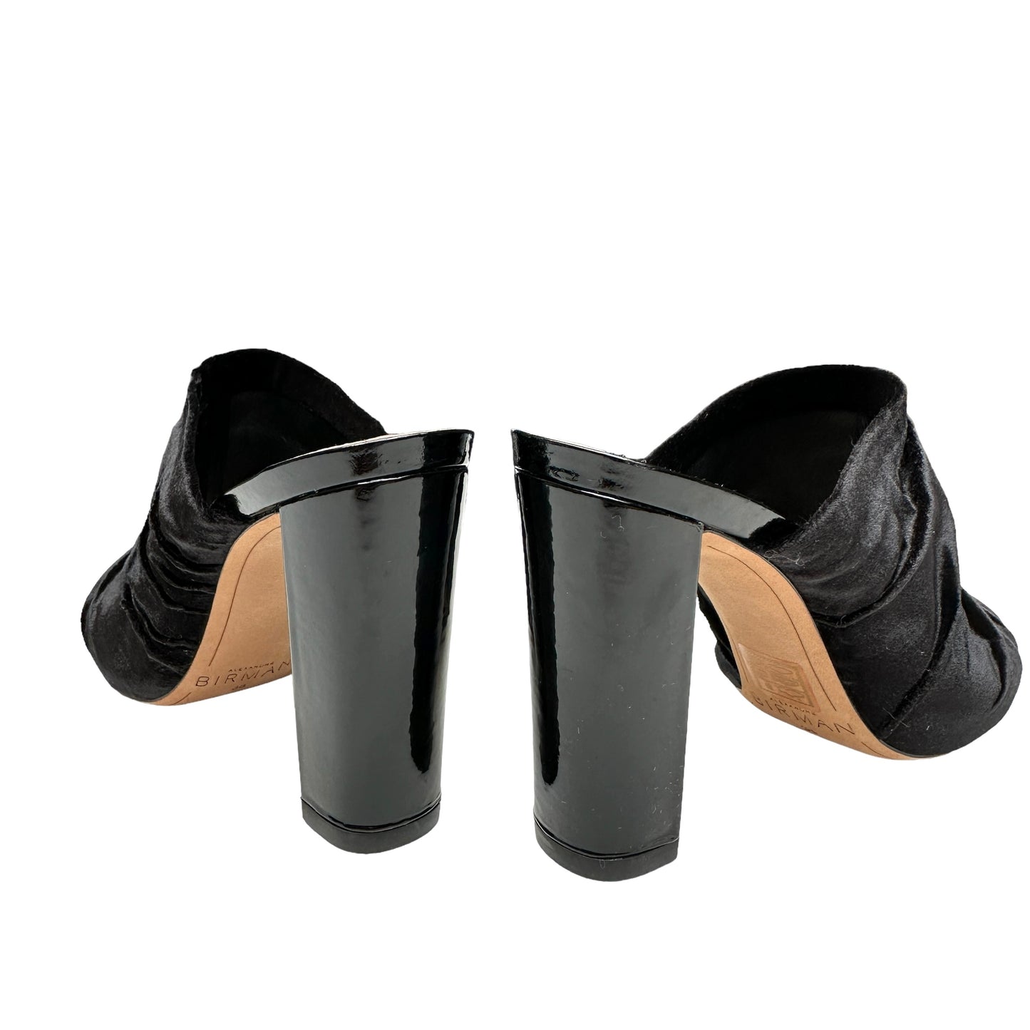 Black Velvet Heels - 8