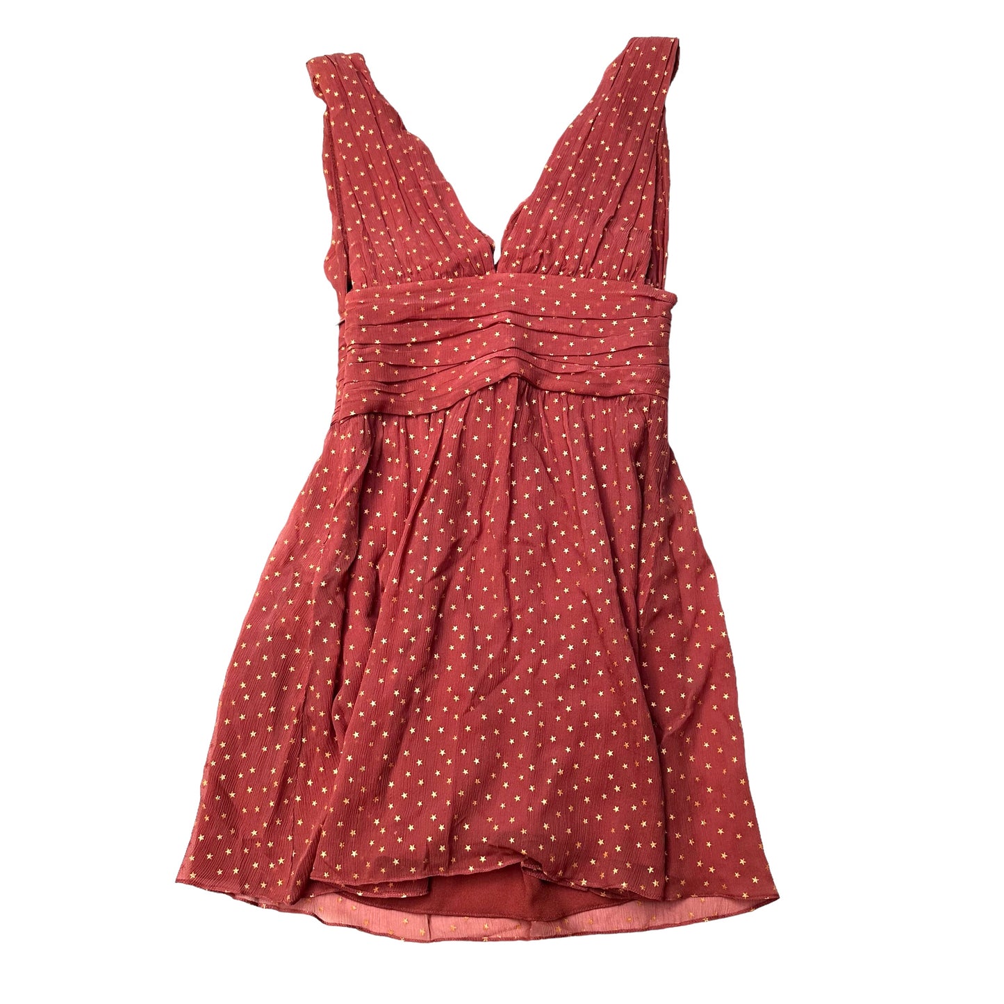 Pink Silk Dress - M