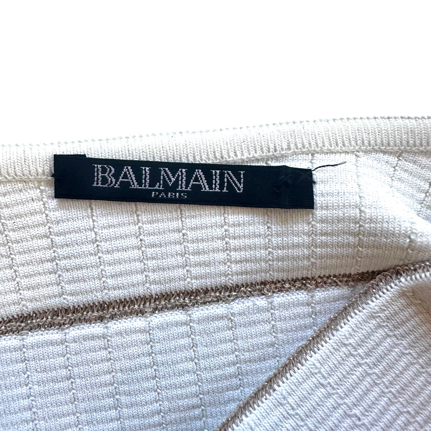 White Logo Bodysuit - S