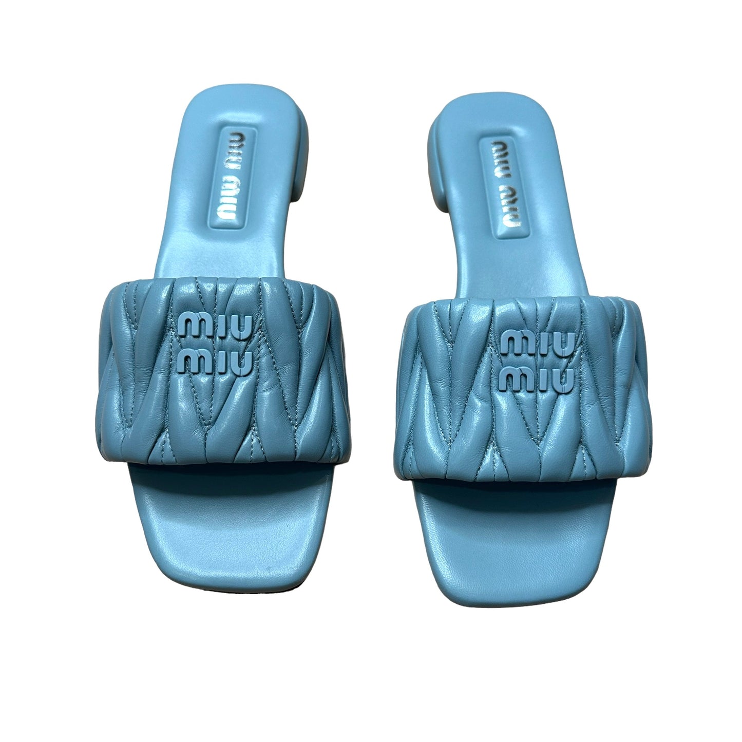 Blue Logo Slides