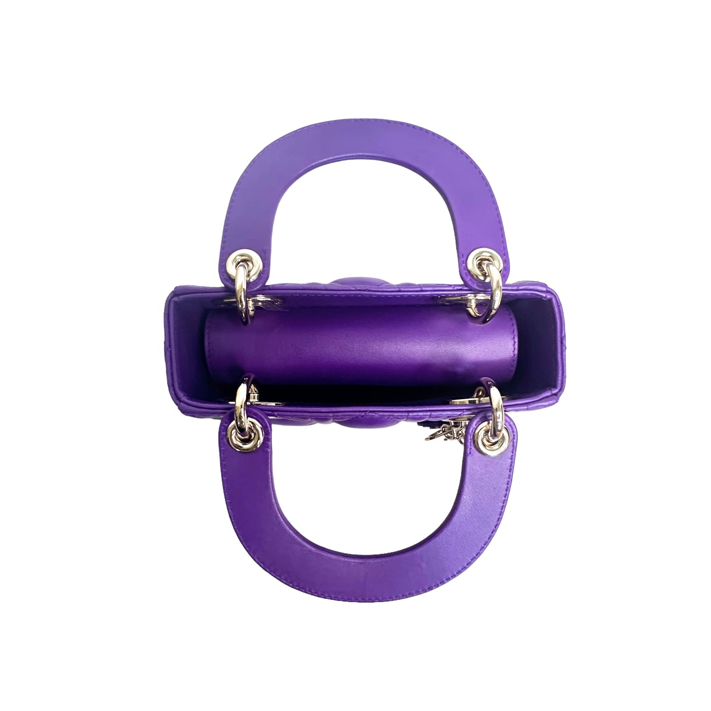Mini Purple Lady Dior Bag