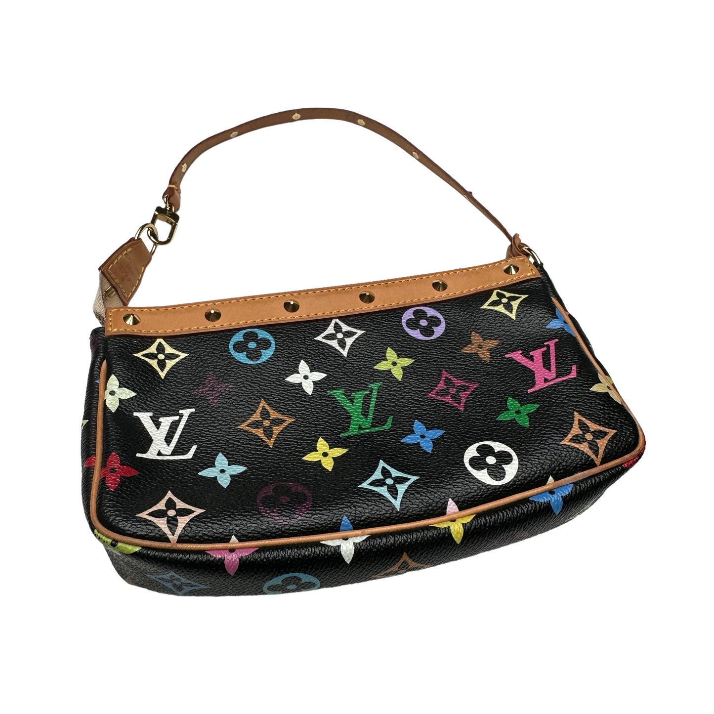 Multicolor Black Monogram Pochette