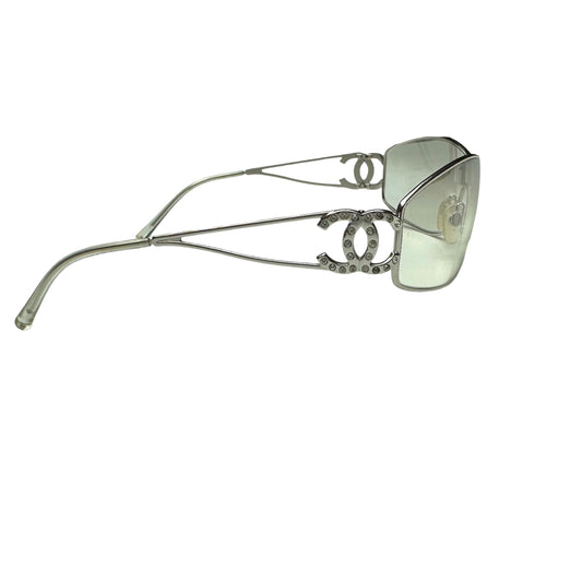 Vintage Crystal Logo Sunglasses
