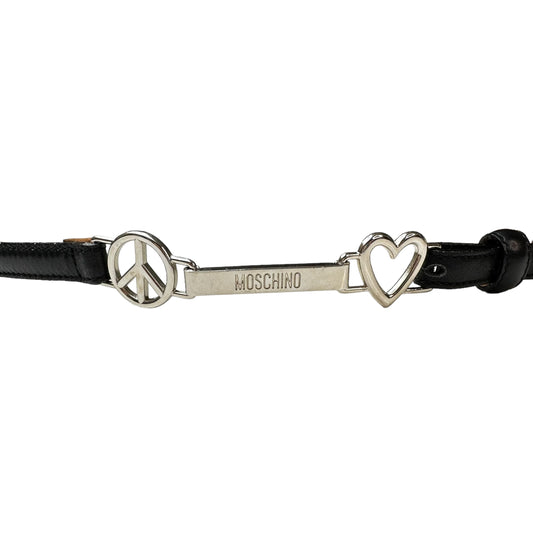 Black Leather Belt