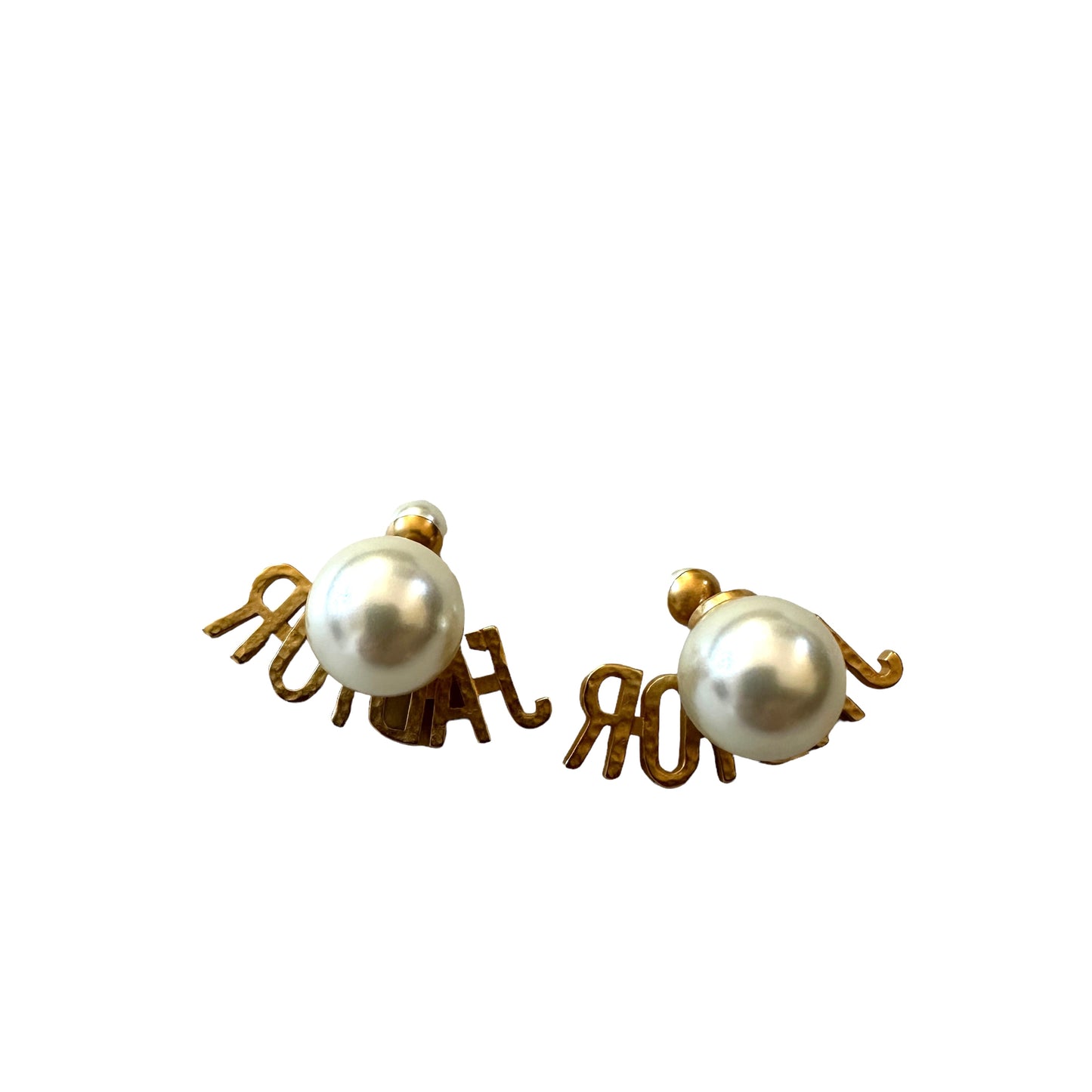 J'Adior Faux-Pearl Earrings