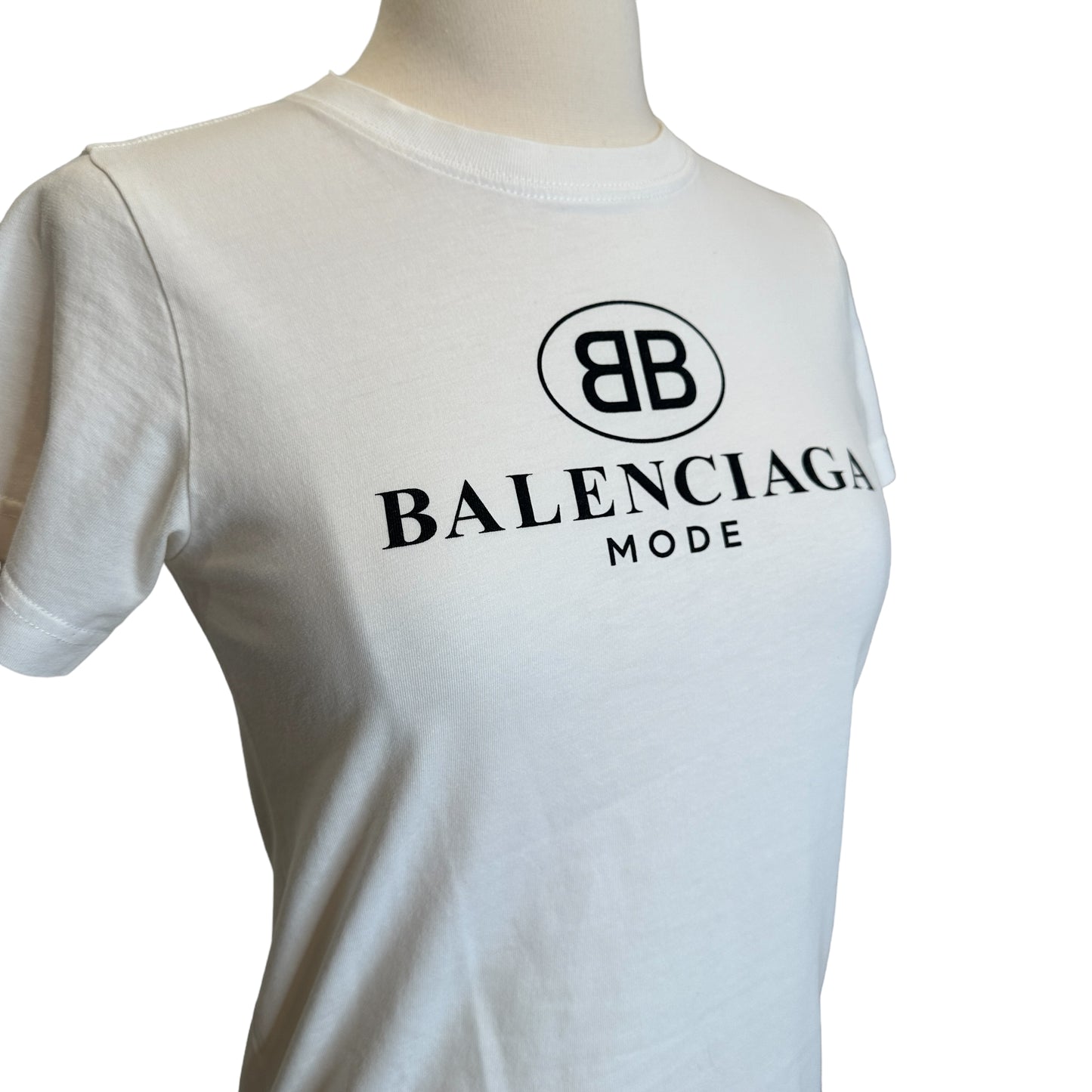 Logo White T-shirt - XS