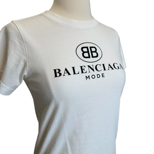 Logo White T-shirt - XS