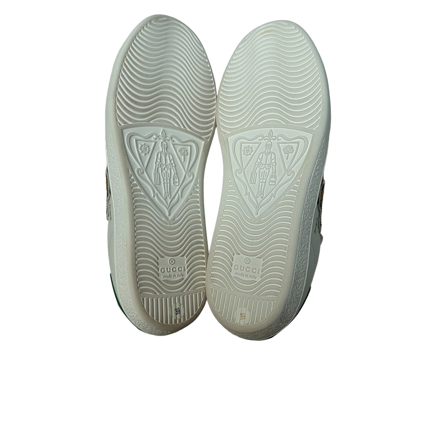 White Leather Sneakers - 9