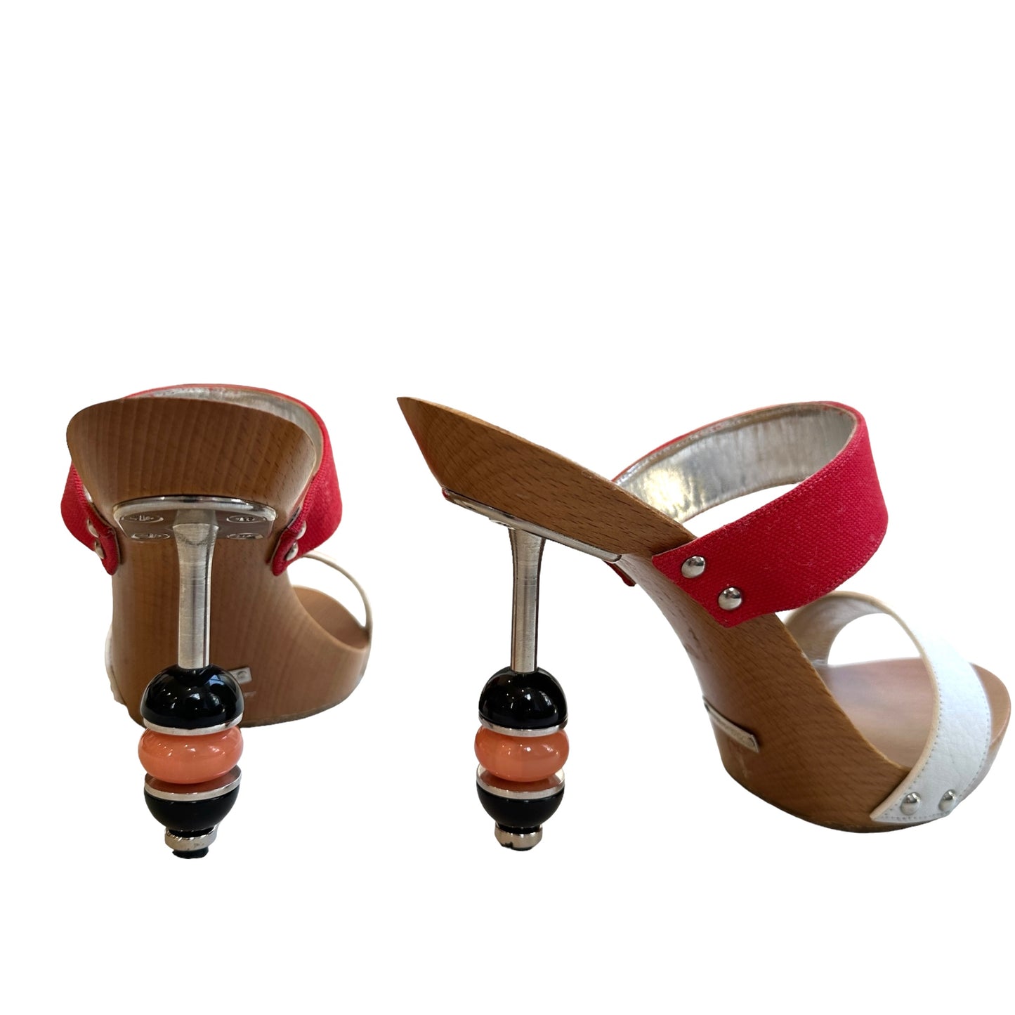Wooden Platform Heel - 9