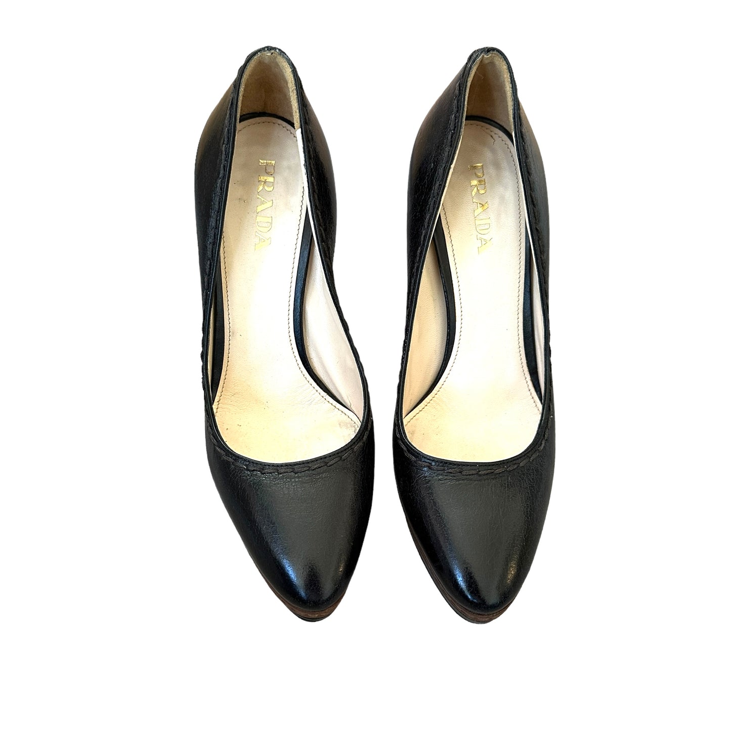 Black & Brown Heels - 6.5